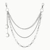 Y2K Star Charm Chain