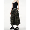 Y2K Camouflage Short Jeans