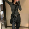 Y2K Slim Fit Knit Sweater