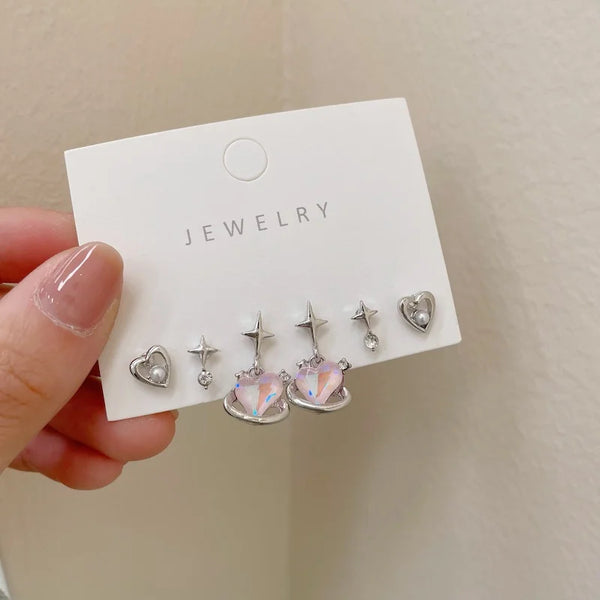 Y2K Aesthetic Earing Set