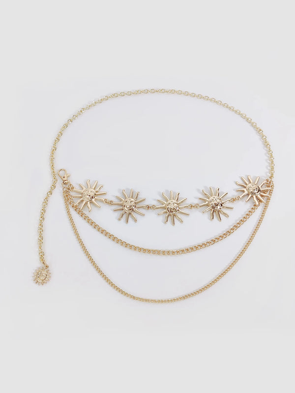 Y2K Tassel Chain Waist Belt