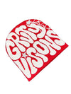 Y2K Red Knit Beanie
