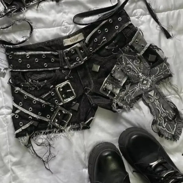 Y2K Hot Chick Shorts Sets