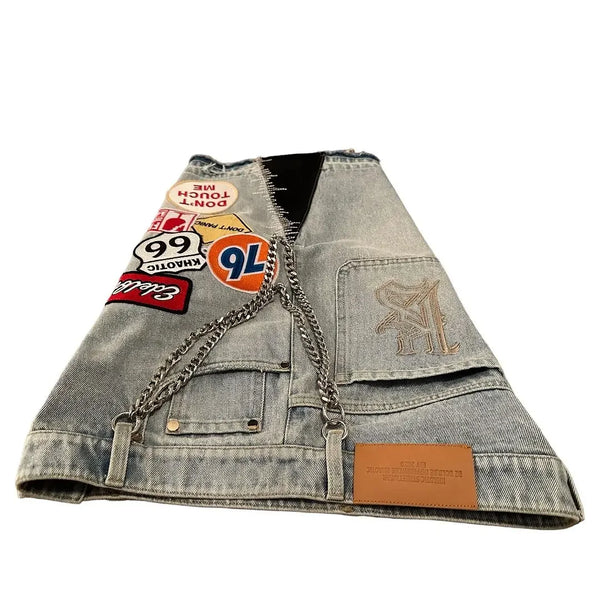 Y2K Retro Streetwear Shorts