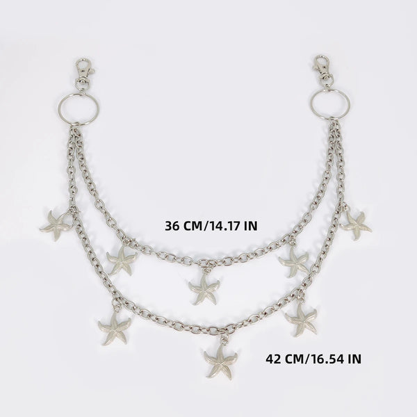 Y2K Punk Jeans Keychain