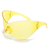 Y2K Futuristic Shield Sunglasses