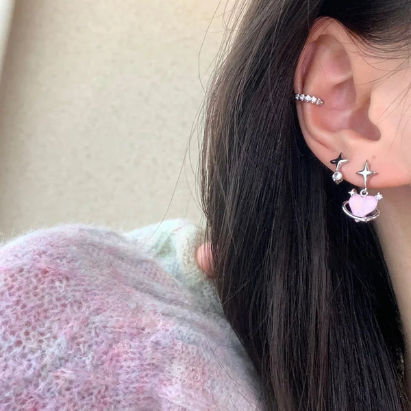 Y2K Aesthetic Earing Set