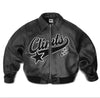 Y2K Motorcycle-Style Leather Jacket