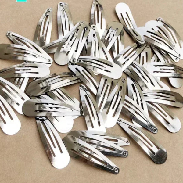 Y2K Metal Snap Hairpins