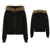 Y2K Casual Chic Fur Jacket