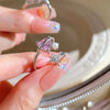 Y2K Crystal Heart Ring