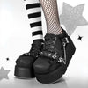 Y2K Chunky Chain Ankle Boots