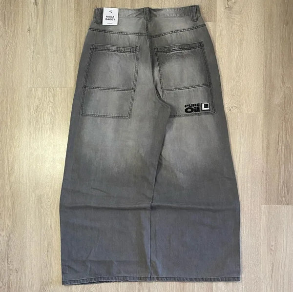 Y2K Punk Retro Baggy Jeans