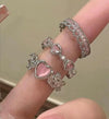 Y2K Kpop Geometry Jewelry
