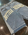 Y2K Street Denim Shorts