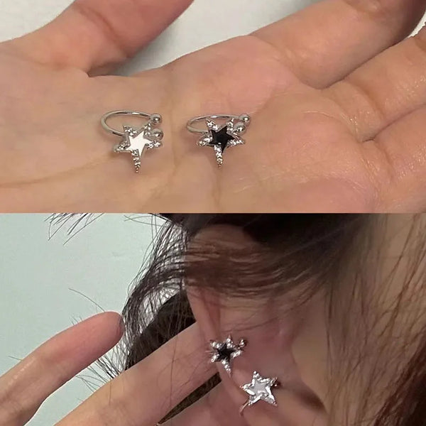 Y2K Butterfly Tassel EarClips