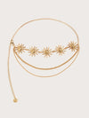 Y2K Tassel Chain Waist Belt