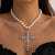 Y2K Cross Necklace