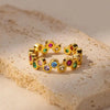 Y2K Zircon Pinky Ring