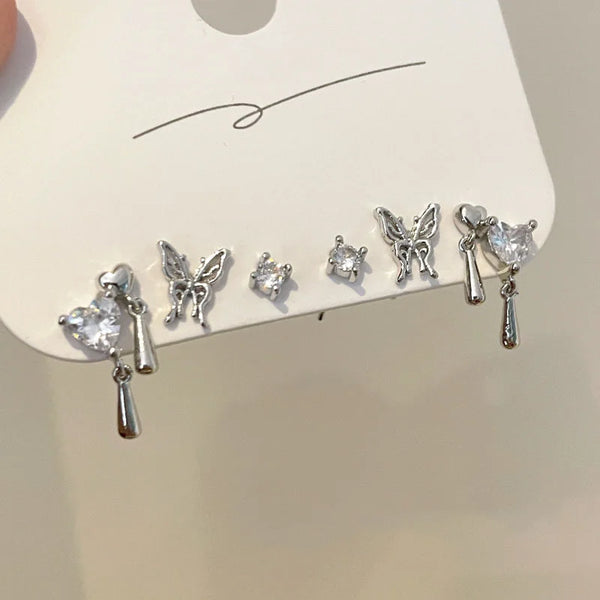 Y2K Aesthetic Earing Set