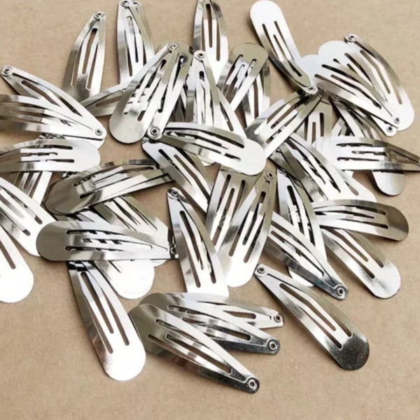 Y2K Metal Snap Hairpins