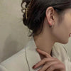 Y2K Heart Hoop Earrings