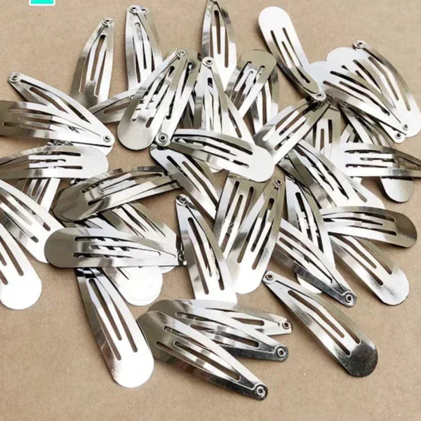 Y2K Metal Snap Hairpins