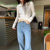 Y2K Slim Fit Knit Sweater