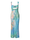 Y2K Lace Maxi Dress
