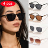 Y2K Retro Rectangle Shades
