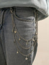 Y2K Star Charm Chain