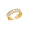 Y2K Zircon Pinky Ring