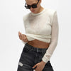 Y2K Sheer Knit Sweater