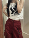 Y2K Sexy Grunge Crop Top