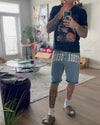 Y2K Street Denim Shorts