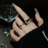 Y2K Crystal Rings
