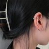 Y2K Hollow Heart Earing