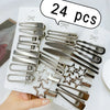 Y2K Metal Hair Clips
