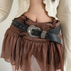 Y2K Goth Designer Belt