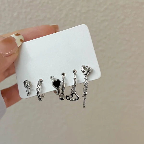 Y2K Butterfly Earring Set
