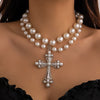 Y2K Cross Necklace