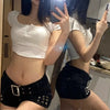 Y2k Low-waisted Denim Shorts