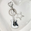 Y2K Guitar Heart Key Chain