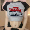 Y2K Skyline R32 Crop Top