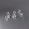 Y2K Hollow Pentagonal Earrings