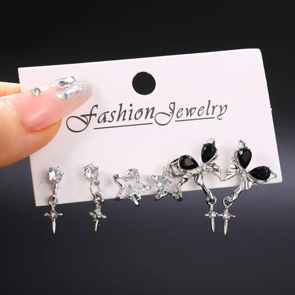 Y2K Butterfly Earring Set