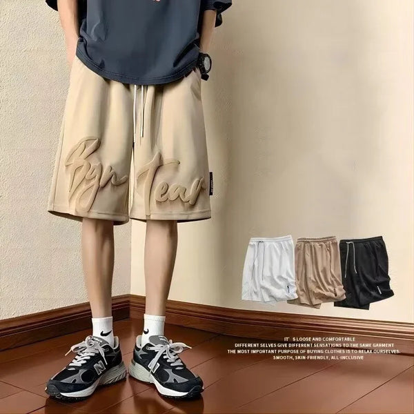 Y2K Foamed Printed Shorts