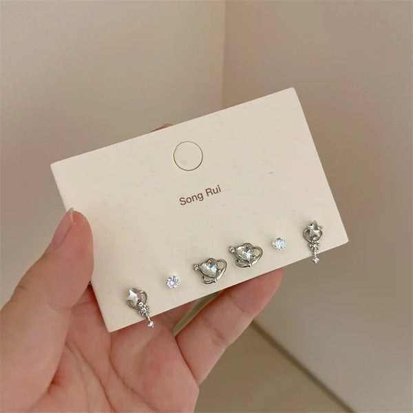 Y2K Aesthetic Earing Set