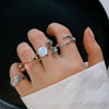 Y2K Crystal Rings