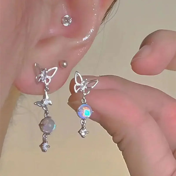Y2K Bowknot Stud Earrings